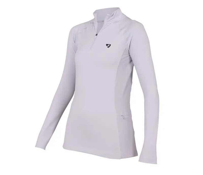 Aubrion Revive Long Sleeve Base Layer in Grey